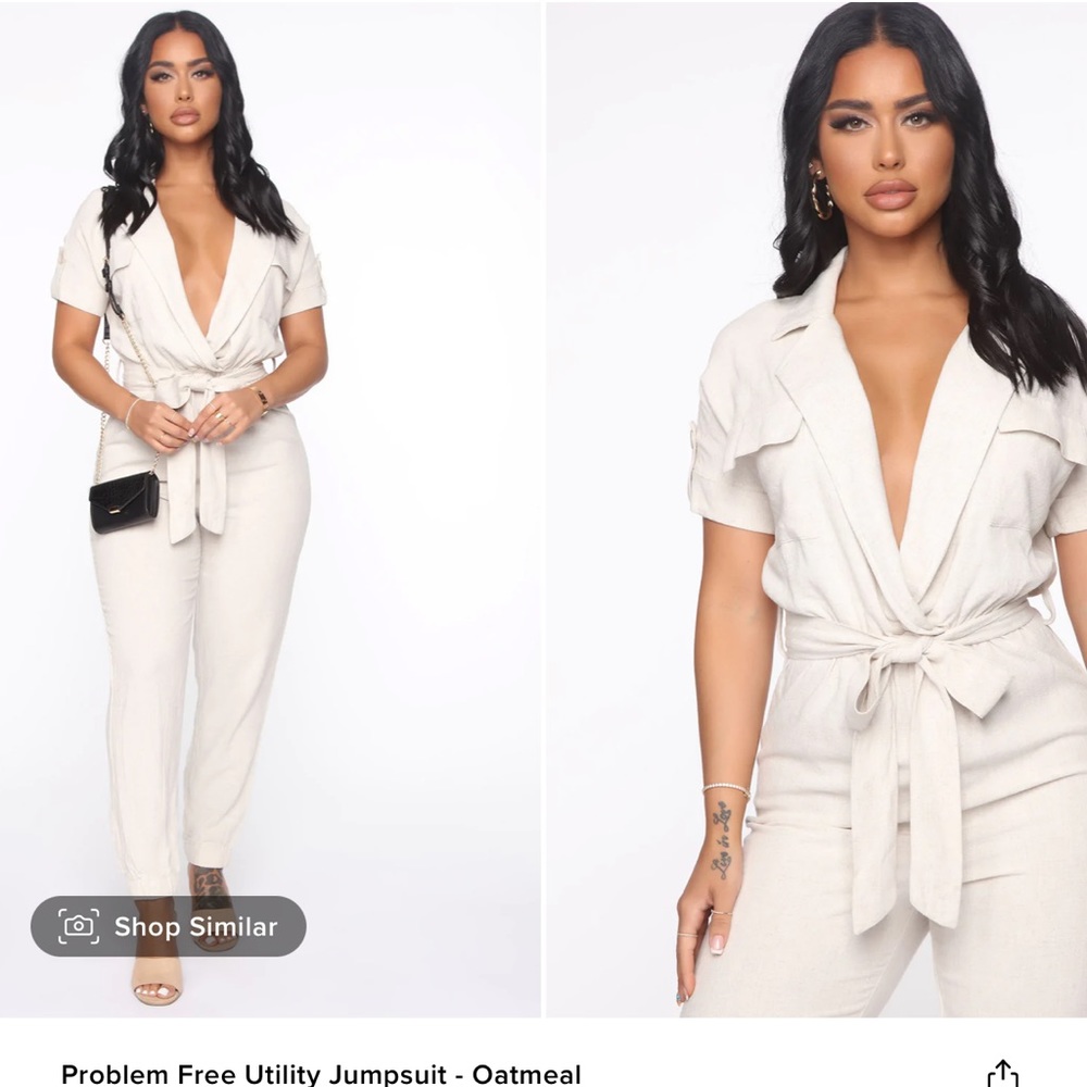 Linen jumpsuit